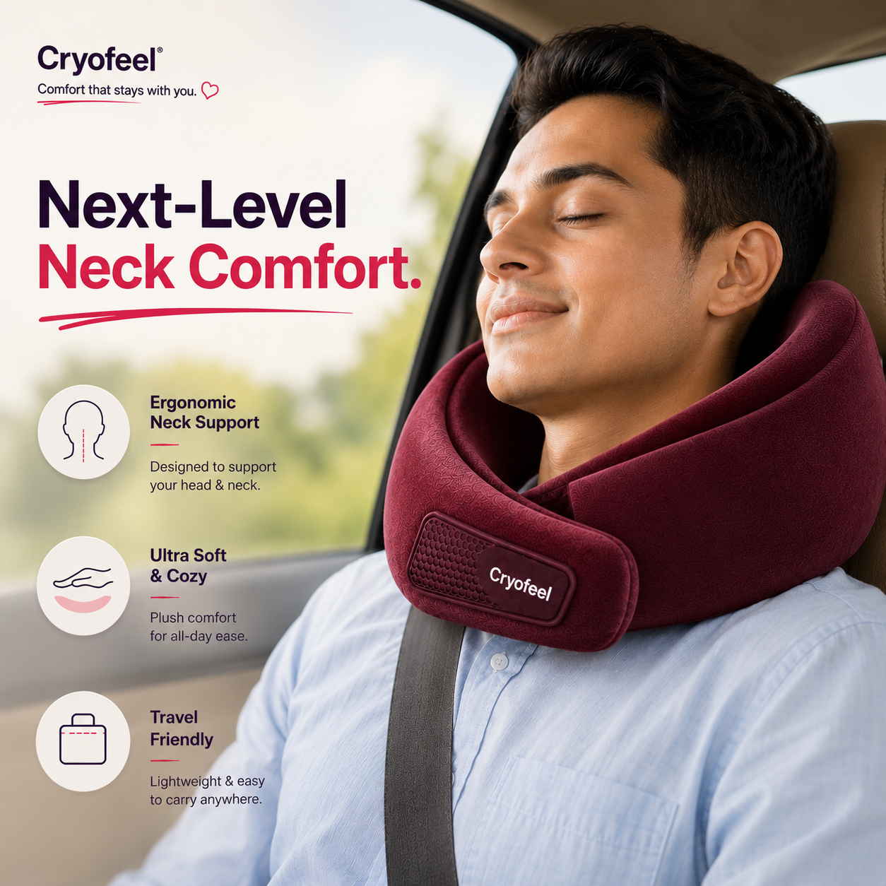 Travel Neck Pillow (CerviCore)