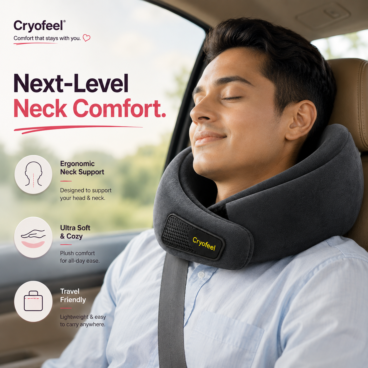 Travel Neck Pillow (CerviCore)