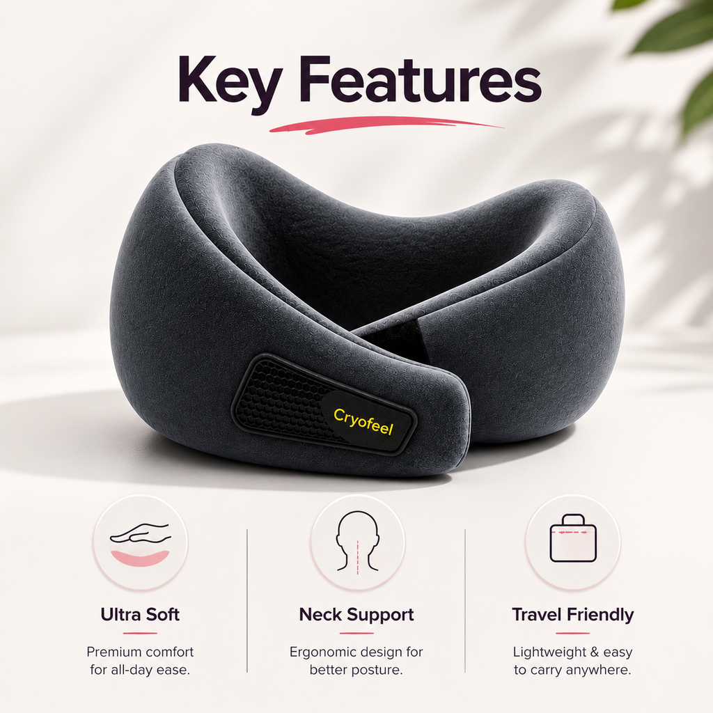 Travel Neck Pillow (CerviCore)